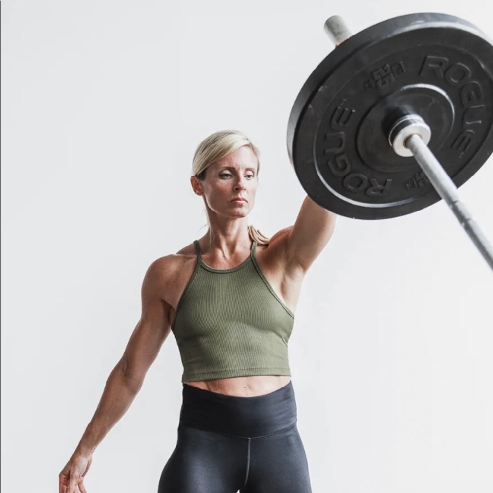 Nobull halter crop tank